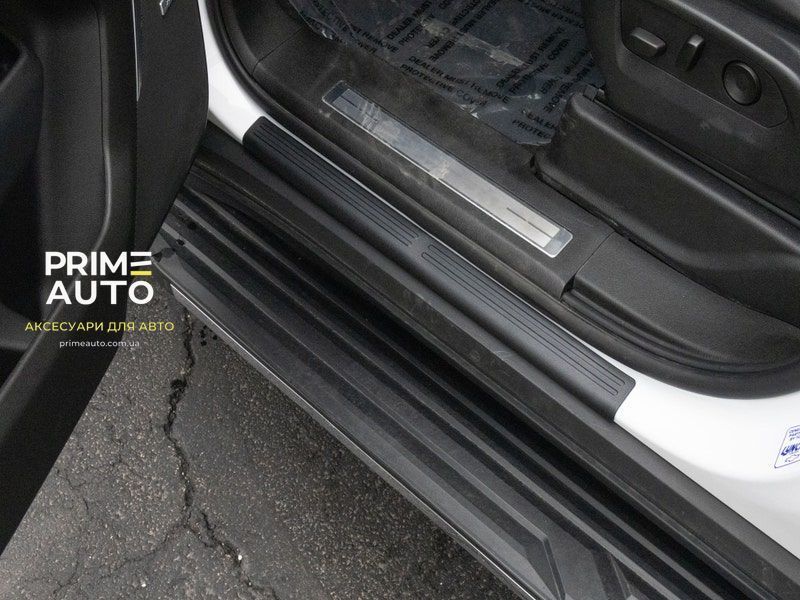 Накладки на пороги 4штуки Toyota RAV4/Plug-In /Hybrid 2019 - 2026 чорний WeatherTech ST001K1 ST001K1 фото