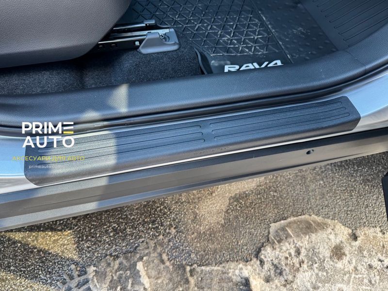 Накладки на пороги 4штуки Toyota RAV4/Plug-In /Hybrid 2019 - 2026 чорний WeatherTech ST001K1 ST001K1 фото