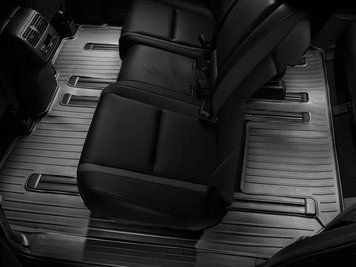 Килими в&nbsp;автомобіль&nbsp;чорні 3D Лайнери 2-3й ряд суцільний Mazda CX-9 2007 - 2015 WeatherTech 441532 441532 фото