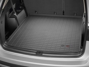 Коврик багажника VW Atlas 2018 + WeatherTech 40974 черного цвета 40974 фото