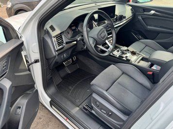 Килими автомобільні 3D Лайнери High Performance передні Audi Q5 2018 - 2025 чорний WeatherTech 4411461IM 4411461IM фото