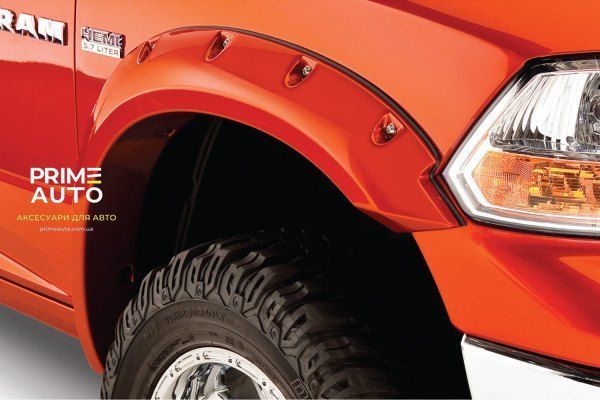 Розширювачі арок комплект 4 шт RAM/Dodge Ram 1500 Classic 2002-2008 Forge-style чорний Bushwacker 58203-08 58203-08 фото