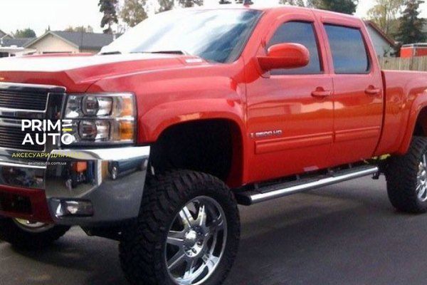 Розширювачі арок комплект 4 шт Chevrolet Silverado 1500 2007-2013 Extended-A-style чорний Bushwacker 40938-02 40938-02 фото