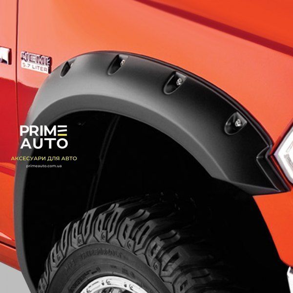Розширювачі арок комплект 4 шт RAM/Dodge Ram 1500 Classic 2002-2008 Forge-style чорний Bushwacker 58203-08 58203-08 фото