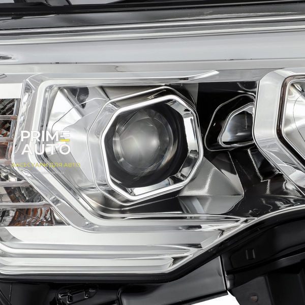 Передние фары Toyota 4Runner 2014-2021 PRO серия хром AlphaRex 880731 880731 фото