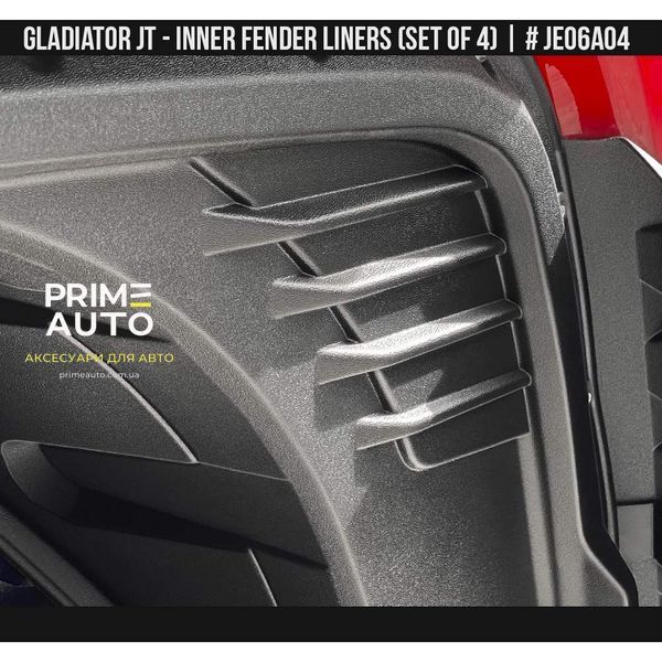 Підкрилки Jeep Gladiator 2019-2025 чорний AIR DESIGN JE06A04 JE06A04 фото