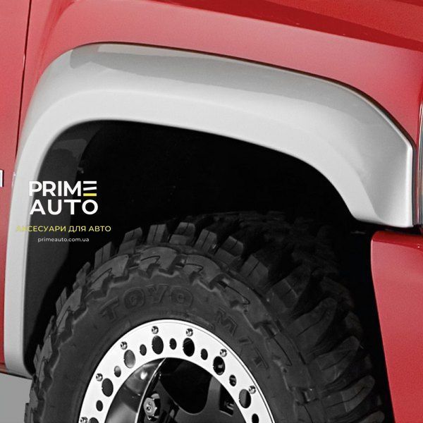 Розширювачі арок комплект 4 шт Chevrolet Silverado 1500 2007-2013 Extended-A-style чорний Bushwacker 40938-02 40938-02 фото