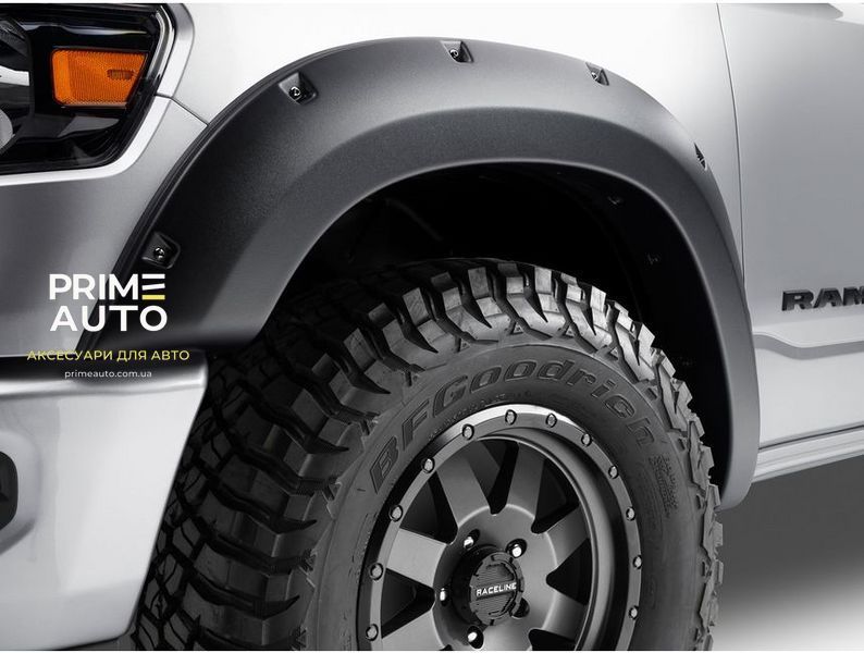 Розширювачі арок комплект 4 шт RAM/Dodge Ram 1500 Classic 2002-2008 Forge-style чорний Bushwacker 58203-08 58203-08 фото