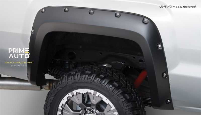 Расширители арок задние 2 шт GMC Sierra 1500 2014-2018 Pocket-style черный Bushwacker 40122-02 40122-02 фото