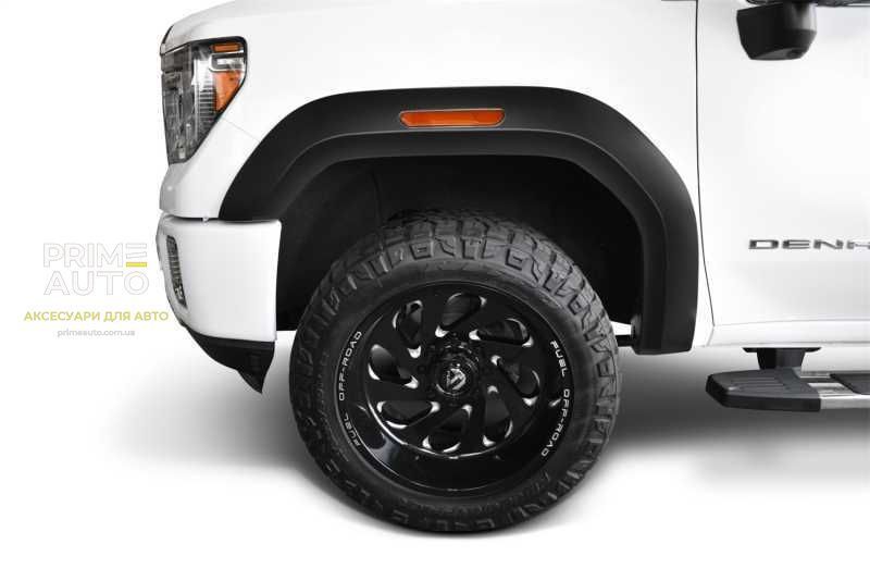 Расширители арок комплект 4 шт GMC Sierra 2500/3500 HD 2020-2025 Extend A-style черный Bushwacker 40988-02 40988-02 фото