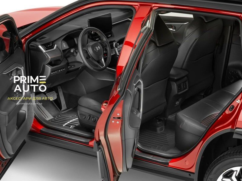 Накладки на пороги 4 шт Mazda CX-5 2018 - 2025 черный WeatherTech ST082K1 ST082K1 фото