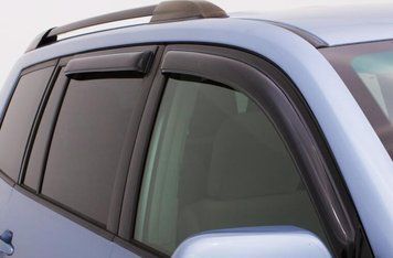 Дефлекторы окон вставные темно-дымчатые Jeep Compass 2017 - 2027 к-т 4 шт AVS 194346 94346 фото