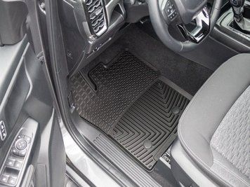 Килими гумові передні Volkswagen Amarok 2023 - 2026 чорний WeatherTech W697 W697. фото