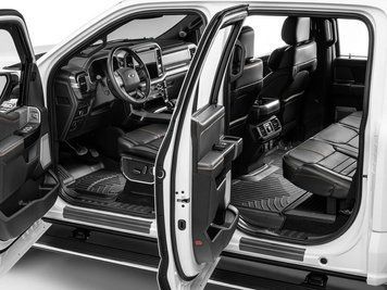 Накладки на пороги 4 шт Hyundai Santa Cruz 2022-2026 чорний WeatherTech ST090K1 ST090K1 фото