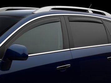 Дефлектори вікон вставні передні+задні Volkswagen Tiguan 2025-2026 темний WeatherTech 821097IM 821097IM фото