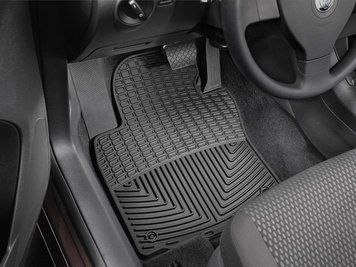 Килими гумові передні Volkswagen EOS 2007 - 2016 чорний WeatherTech W53 W53.. фото