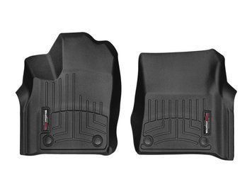 Килими автомобільні 3D Лайнери передні SEAT Ibiza 2017 - 2024 чорний WeatherTech 4412891 4412891. фото