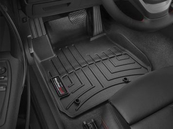 Килими автомобільні 3D Лайнери передні BMW 2-Series 2012 - 2018 чорний WeatherTech 444101 444101 фото