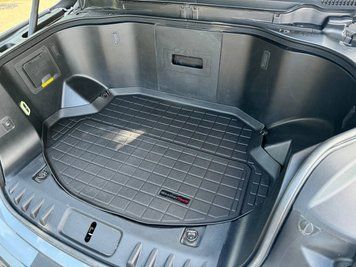 Коврик в багажник Ford F-150 Lightning 2022 - 2025 черный WeatherTech 401729 401729 фото