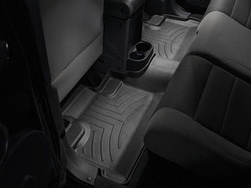 Килими автомобільні 3D Лайнери 2й ряд Jeep Wrangler 2007 - 2013 чорний WeatherTech 441052 441052 фото