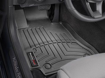 Килими автомобільні 3D Лайнери передні Mercedes-Benz C-Class 2015 - 2021 чорний WeatherTech 446761 446761 фото