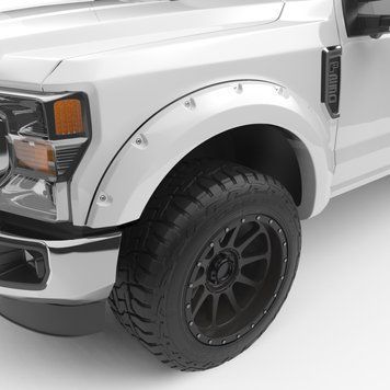 Расширители арок Ford Super Duty 2017 - 2022 Bolt-On Style цвет Oxford White EGR 793914-Z1 793914-Z1 фото