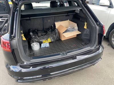 Килим для багажника чорний Volkswagen Touareg 2019 + WeatherTech 401216 401216 фото