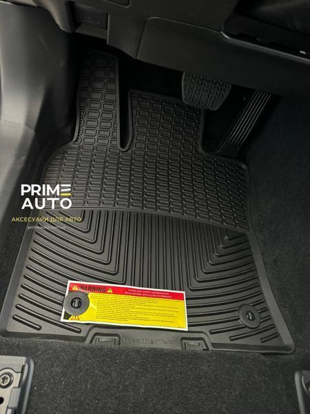 Килими гумові передні Toyota Camry 2018 - 2024 чорний WeatherTech W463 W463 фото