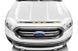 Дефлектор капота Aeroskin белый Ford Ranger USA 2021 - 2023 AVS 753166-Z1 753166-Z1 фото 1