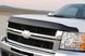 Дефлектор капоту Chevrolet Silverado 1500 2016 - 2018 темний матовий EGR 301675 301675 фото 1