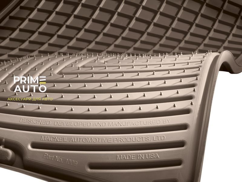 Килими гумові передні Volkswagen Amarok 2023 - 2026 чорний WeatherTech W697 W697. фото