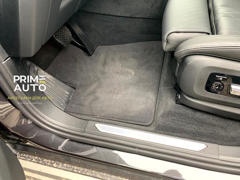 Килими автомобільні 3D Лайнери передні BMW X5 2020 + чорний WeatherTech 4415071 4415071: фото