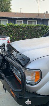 Дефлектор капоту Toyota Land Cruiser 80 1991-1997 Bugflector темно-димчастий AVS 23438 23438 фото