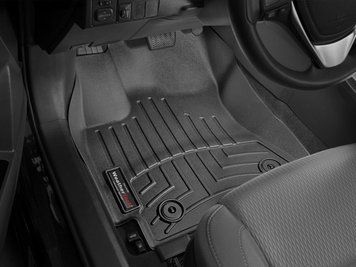 Килими автомобільні 3D Лайнери передні Toyota Corolla 2014 - 2016 чорний WeatherTech 445801 445801 фото