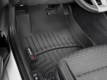 Килими автомобільні 3D Лайнери передні Kia Rio 2018 - 2025 чорний WeatherTech 4412401 4412401 фото