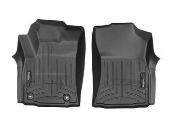 Килими автомобільні 3D Лайнери передні Toyota Hilux 2015 - 2018 чорний WeatherTech 448771 448771 фото