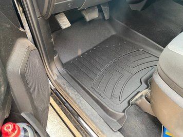 Килими автомобільні 3D Лайнери High Performance передні RAM/Dodge Ram 1500 Classic 2012 + чорний WeatherTech 444781IM 444781IM фото