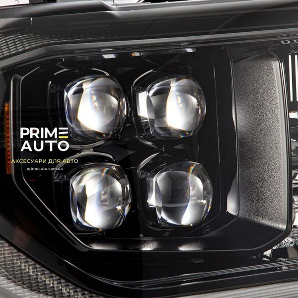 Передні фари Toyota Sequoia 2008 - 2017 LED NOVA серія колір Alpha-Black AlphaRex 880820 880820. фото