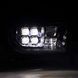Передні фари Toyota Sequoia 2008 - 2017 LED NOVA серія колір Alpha-Black AlphaRex 880820 880820. фото 6