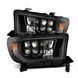 Передні фари Toyota Sequoia 2008 - 2017 LED NOVA серія колір Alpha-Black AlphaRex 880820 880820. фото 1