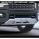Накладка переднего бампера Ram 3500 2019-2023 черный и серебряный AIR DESIGN CH09D11 CH09D11. фото 3