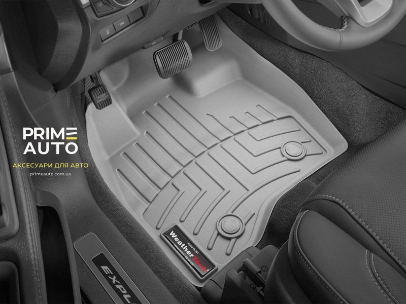 Килими автомобільні 3D Лайнери передні Hyundai Ioniq 6 2023 - 2025 чорний WeatherTech 4418081 4418081 фото