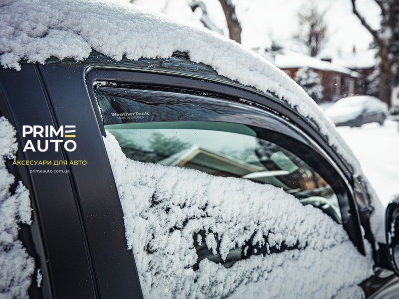 Дефлектори вікон вставні передні+задні BMW X5 2019-2026 глянець WeatherTech 82974IM 82974IM фото