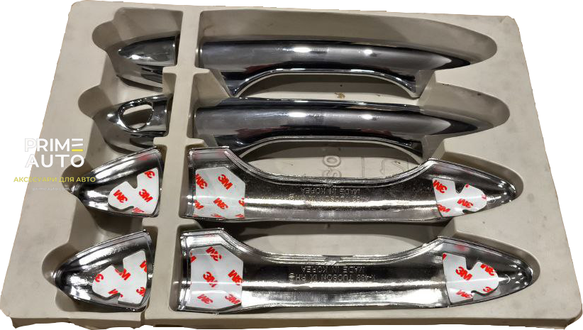 Накладки на ручки 4 шт хром Hyundai IX35 2009 - 2015 Clover K483 K483 фото