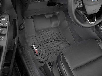 Коврики автомобильные 3D Лайнеры передние Ford Kuga 2019 + черный WeatherTech 4415871 4415871 фото