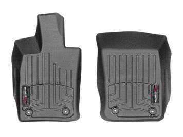 Килими автомобільні 3D Лайнери передні Porsche Panamera 2017 - 2024 чорний WeatherTech4411801 4411801 фото