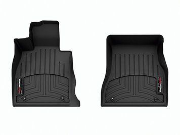 Килими автомобільні 3D Лайнери передні BMW 7-Series 2023 - 2025 чорний WeatherTech 4417901 4417901. фото