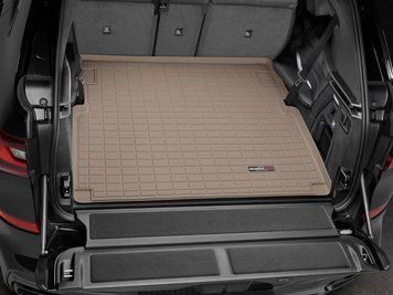 Коврик в багажник BMW X7 2020 + бежевый WeatherTech 411262 411262 фото
