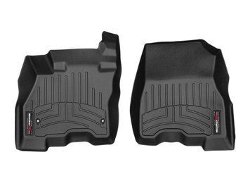 Килими автомобільні 3D Лайнери передні Nissan Leaf 2018 - 2025 чорний WeatherTech 4415401 4415401 фото