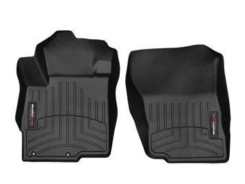 Коврики автомобильные 3D Лайнеры передние Mitsubishi Eclipse Cross 2018 - 2025 черный WeatherTech 4413221 4413221 фото